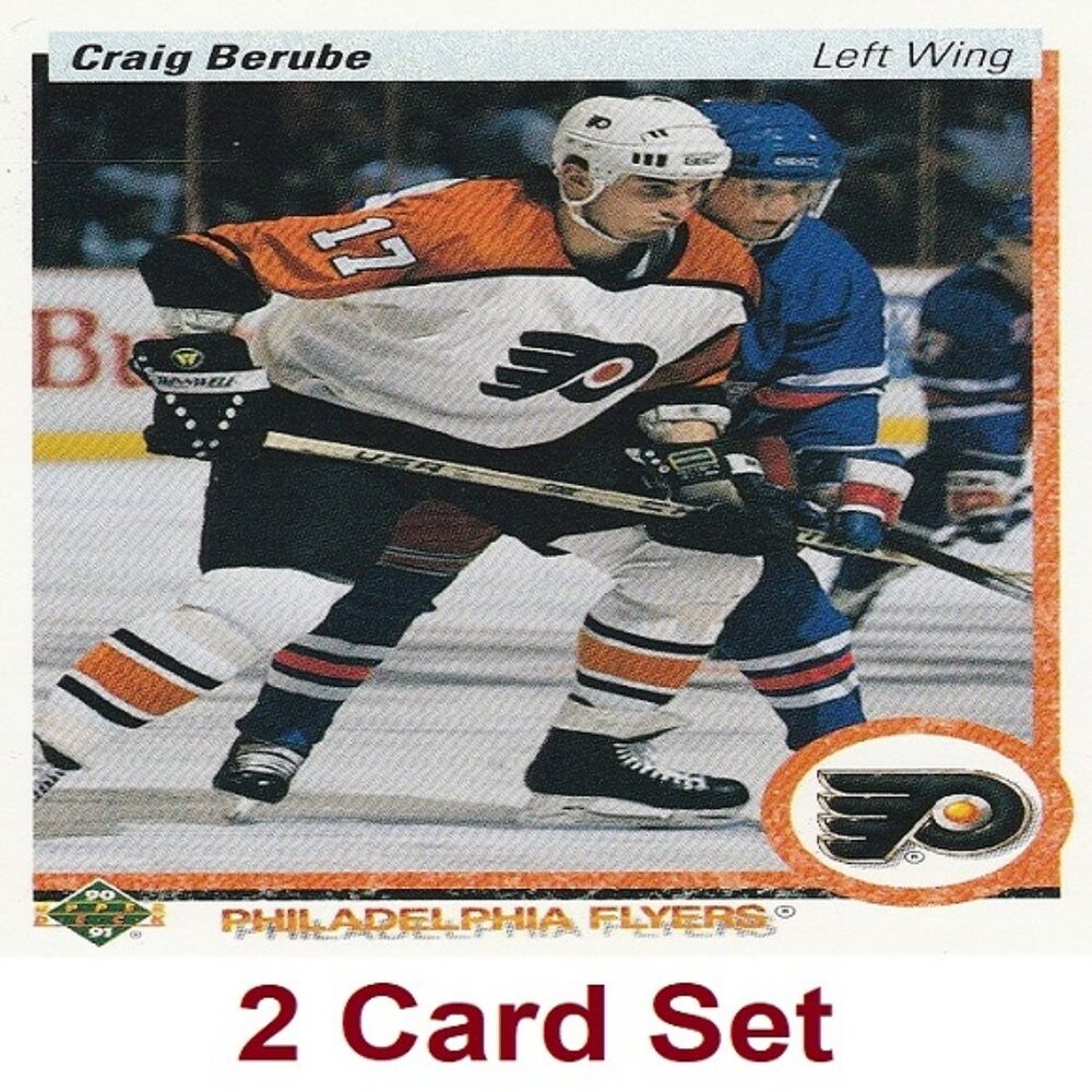Craig Berube Hockey Card Collection